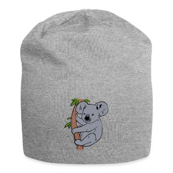 Koala - Jersey-Beanie - Grau meliert - Vorne