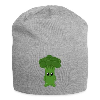 Brocolli triste - Bonnet en jersey - gris chiné - Devant
