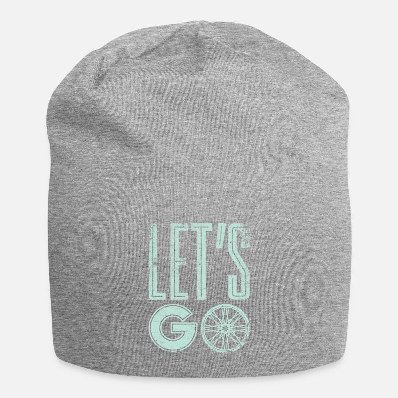 Vélo cadeau Hobby Cyclisme Vélo de route - Bonnet en jersey - gris chiné