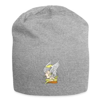Wallküre - Jersey Beanie - heather grey - Front