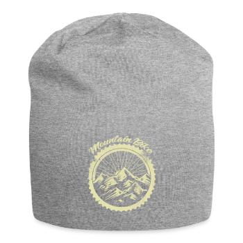Mountain bike bike downhill dirt terrain - Jersey Beanie - heather grey - Front
