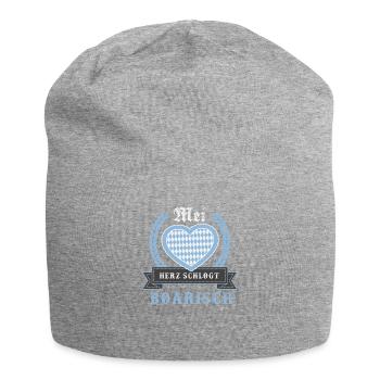 Bavarois Bavarois drôle cadeau d'anniversaire à la maison - Bonnet en jersey - gris chiné - Devant