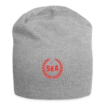 SKA Musik Lorbeerkranz skinhead - Jersey-Beanie - Grau meliert - Vorne