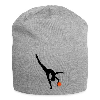 Gymnastik - Jersey-Beanie - Grau meliert - Vorne