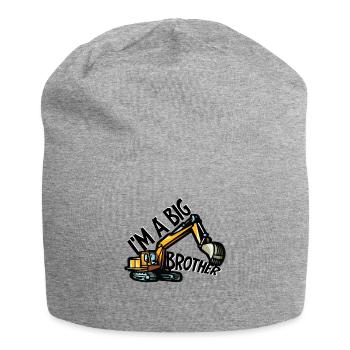 Frère soeur famille grand frère frère - Bonnet en jersey - gris chiné - Devant