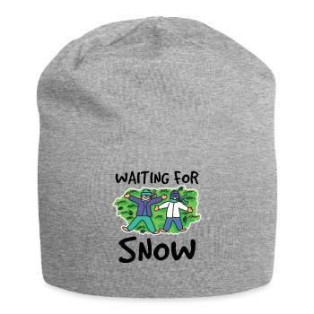 snow - Jersey Beanie - heather grey - Front