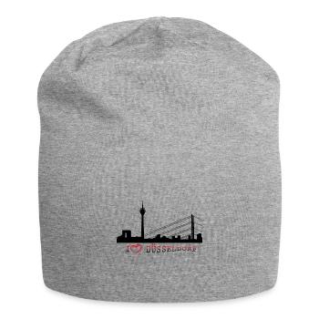 Dusseldorf - Jersey Beanie - heather grey - Front
