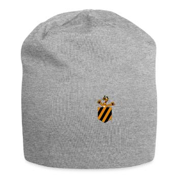 Lustiger Tiger T-Shirt Taschen Pocket-Shirts - Jersey-Beanie - Grau meliert - Vorne