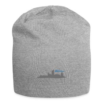 Leipzig - Jersey-Beanie - Grau meliert - Vorne
