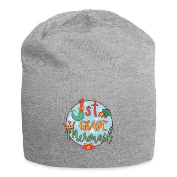 1st Grade Meerjungfrau - Jersey-Beanie - Grau meliert - Vorne