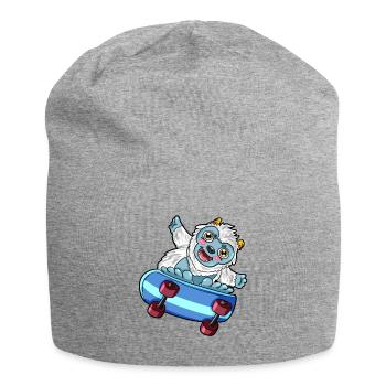 yeti skateboard - Jersey Beanie - heather grey - Front