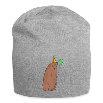 Kinder Shirt Geburtstag - Jersey-Beanie - Grau meliert - Vorne