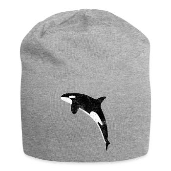 Orca - Jersey Beanie - heather grey - Front