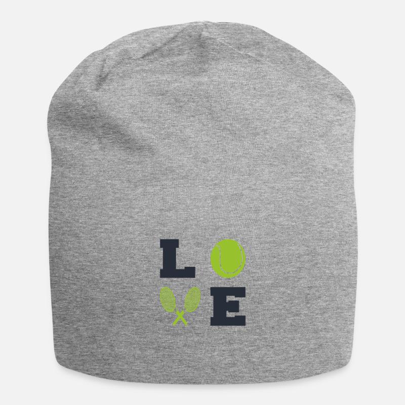 tennis - Bonnet en jersey - gris chiné