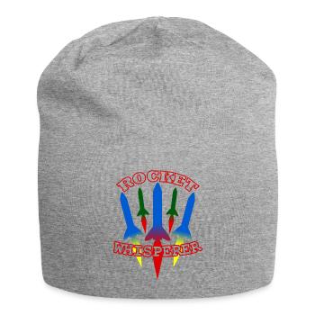 Rocket - Rocket Whisperer - Rocket Science - Jersey Beanie - heather grey - Front