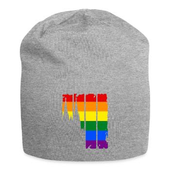 LGBT Gay Pride Love Cologne Cologne Cathedral CSD - Jersey Beanie - heather grey - Front