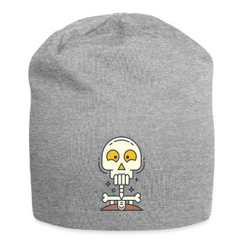 Squelette Halloween Costume Enfants Cadeau Monstre - Bonnet en jersey - gris chiné - Devant
