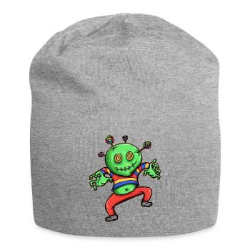 Candy Zombie - Jersey Beanie - heather grey - Front