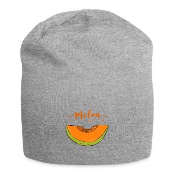 MELON - Jersey-Beanie - Grau meliert - Vorne