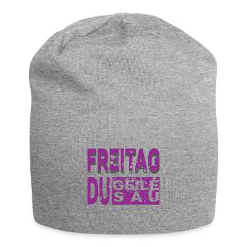 Freitag - Jersey-Beanie - Grau meliert - Vorne