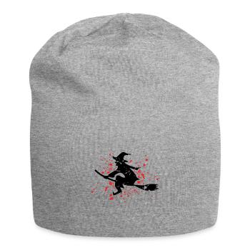 witch - Jersey Beanie - heather grey - Front