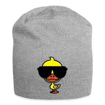 Cool Duck - Jersey Beanie - heather grey - Front
