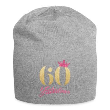 60 fabuleux anniversaire 1960 T-shirt cadeau - Bonnet en jersey - gris chiné - Devant
