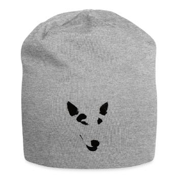 Miniature Bull Terrier - Jersey Beanie - heather grey - Front