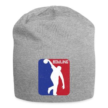 Bowling boule de bowling - Bonnet en jersey - gris chiné - Devant
