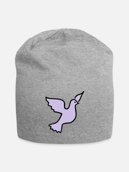 Dove - Jersey Beanie - heather grey
