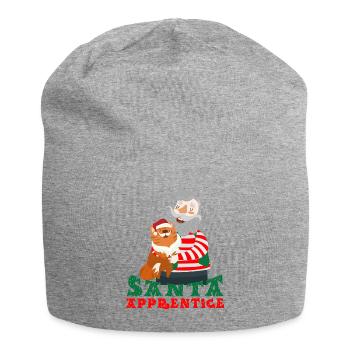 Cat Christmas Maine Coon Persian Animal Gift - Jersey Beanie - heather grey - Front