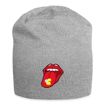 Raver Cadeau Rave Techno Goa Festival Tekkno - Bonnet en jersey - gris chiné - Devant