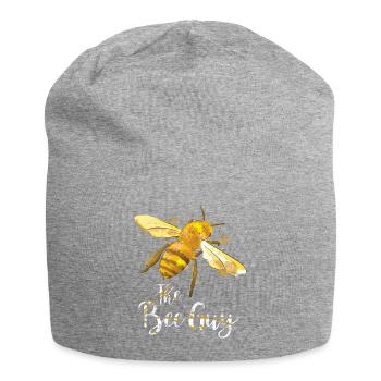 Le cadeau drôle de miel d'apiculture - Bonnet en jersey - gris chiné - Devant