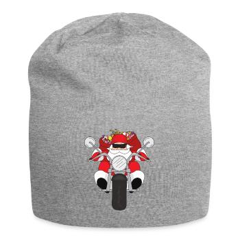 Noël - Bonnet en jersey - gris chiné - Devant