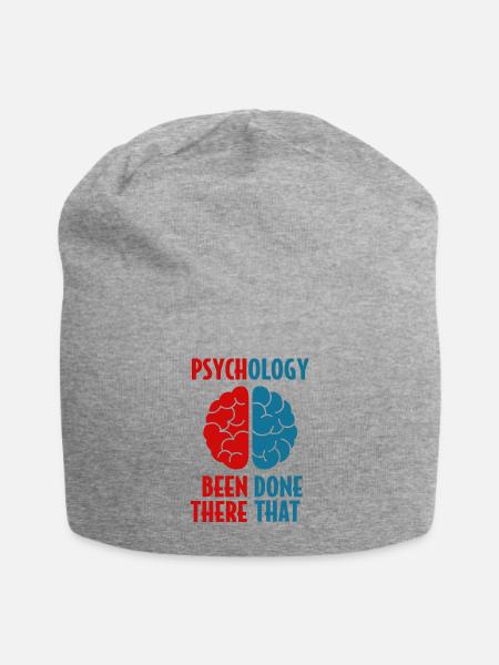 Psychologie Psychology - Jersey-Beanie - Grau meliert
