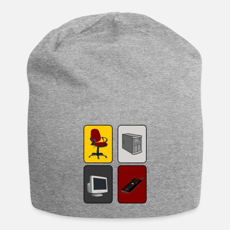 PC gamers - Jersey Beanie - heather grey