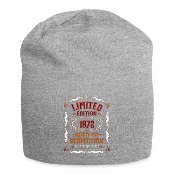 Born in 1972 - Birthday born in 1972 - Jersey Beanie - heather grey - Front