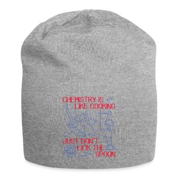 CHEMISTRY IS LIKE COOKING - Jersey Beanie - heather grey - Front