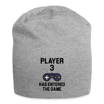 player 3 - Jersey-Beanie - Grau meliert - Vorne