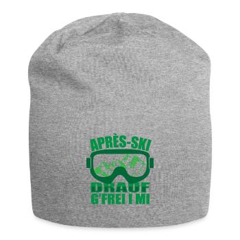 Après-ski - Bonnet en jersey - gris chiné - Devant