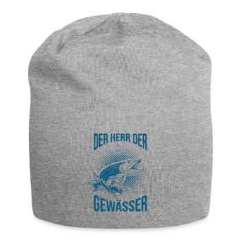Pike angler shirt - Jersey Beanie - heather grey - Front