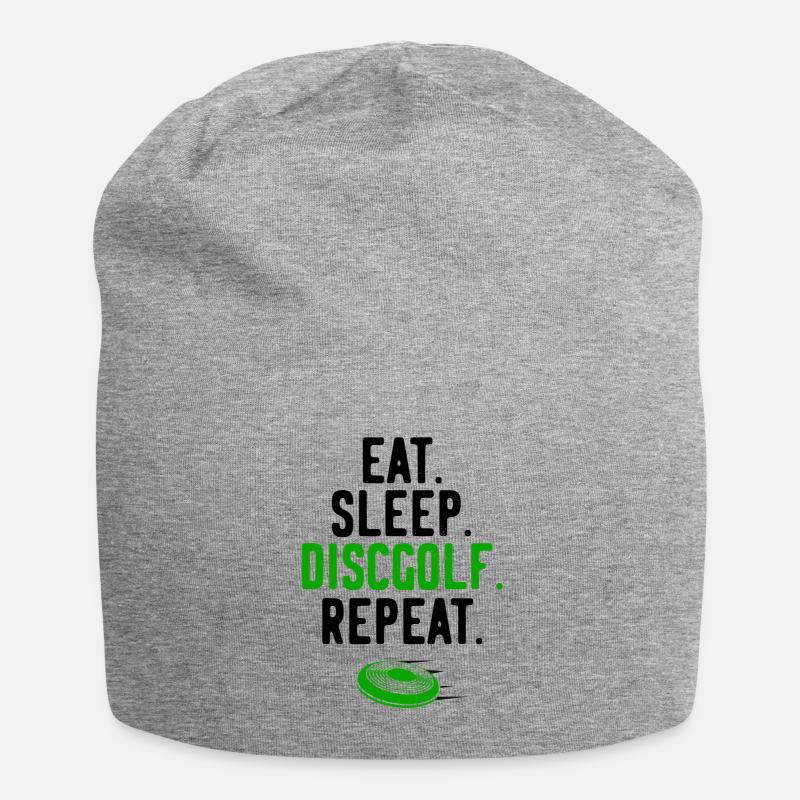 Discgolf - Jersey-Beanie - Grau meliert