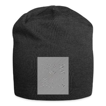 fck afd black and white - Jersey-Beanie - Anthrazit - Vorne