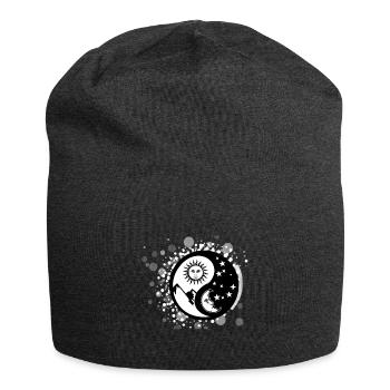 Yin yang - Jersey Beanie - charcoal grey - Front
