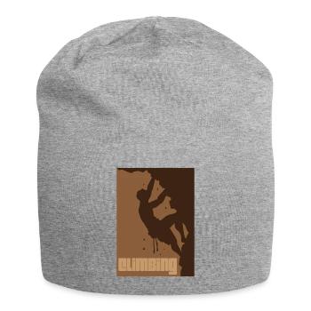 Escalade Climbing - Bonnet en jersey - gris chiné - Devant