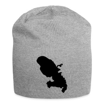 martinique - Bonnet en jersey - gris chiné - Devant