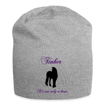 tinker_its_not_only_a_horse - Bonnet en jersey - gris chiné - Devant