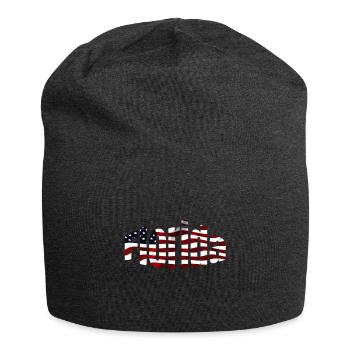 Floride us usa flag drapeau Amérique Fan - Bonnet en jersey - charbon - Devant