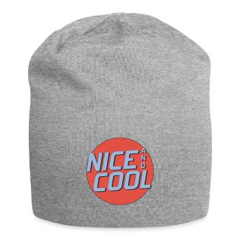 Sympa et cool - Bonnet en jersey - gris chiné - Devant