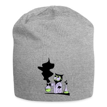 Dr rer nat Owl - Jersey-Beanie - Grau meliert - Vorne